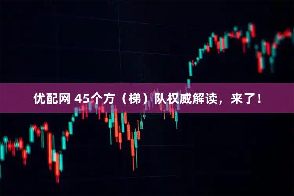优配网 45个方（梯）队权威解读，来了！