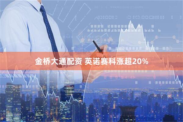 金桥大通配资 英诺赛科涨超20%
